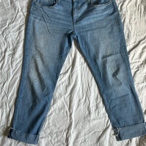 rag & bone Women's Boyfriend Jeans in Light Blue